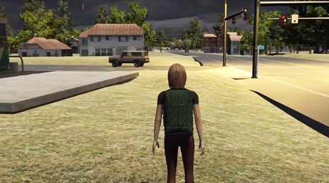 Animated image of a video game character