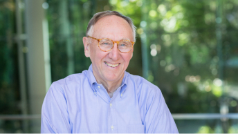 Portrait of Jack Dangermond, Esri’s president and cofounder
