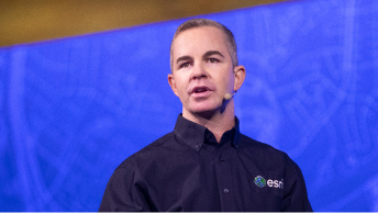 Matt Piper, global director of Industry Solutions, presenting on stage